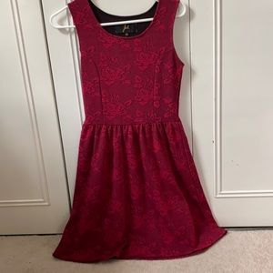 Red Rose Jack dress from urban outfitters